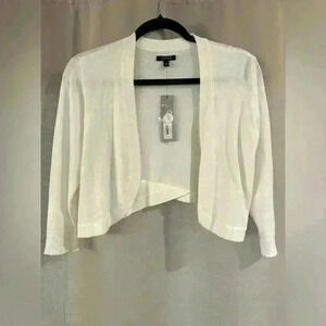 Women’s White Small Apt.9 Cardigan